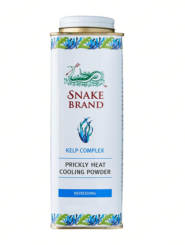 Snake Brand Prickly Heat Cooling Powder Refreshing