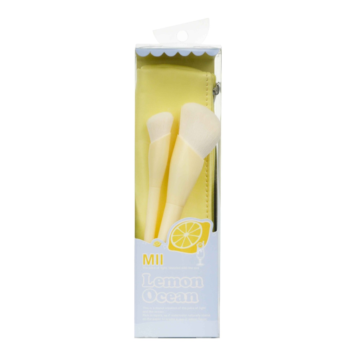 Mii Lemon Ocean Contour Brush Set 2s
