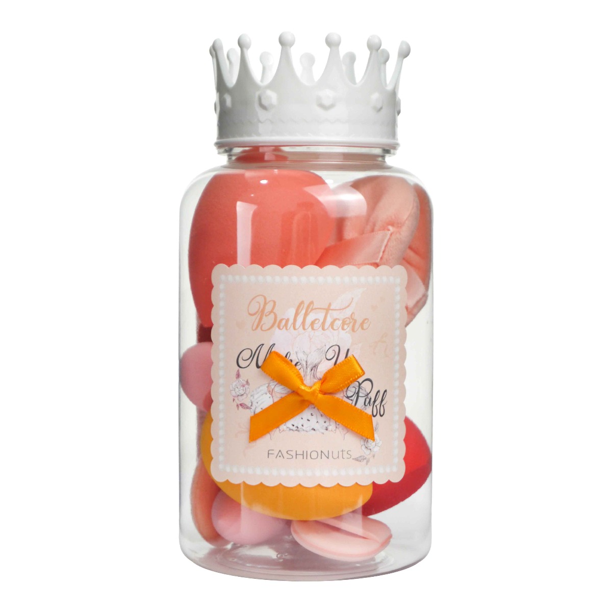 Ballettore Makeup Puff 14s Orange