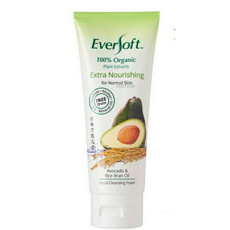 Eversoft Facial Cleanser 50g Avocado