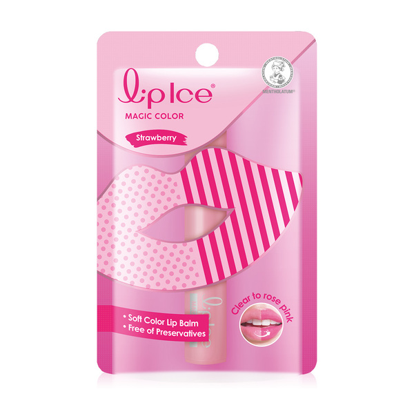 Mentholatum LipIce Magic Color Strawberry