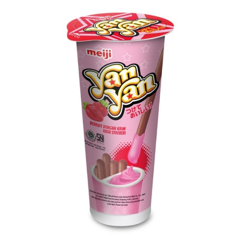 Meiji Yan Yan Strawberry 40g