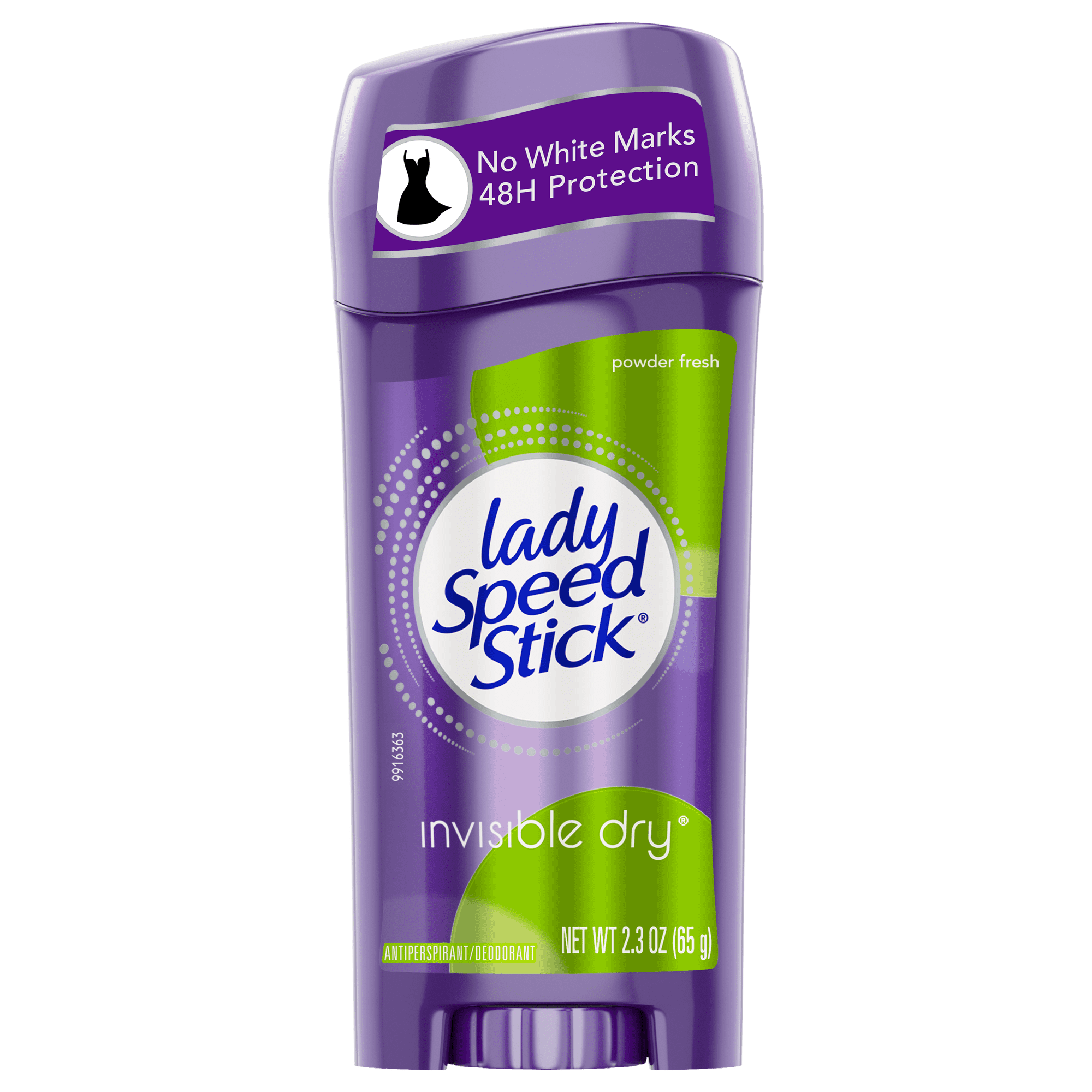 Mennen Lady Speed Stick 2.3oz Invisible Dry Powder Fresh