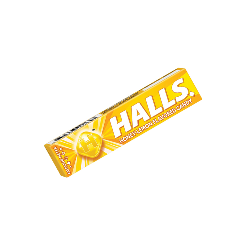 Halls Honey-Lemon Flavored Candy