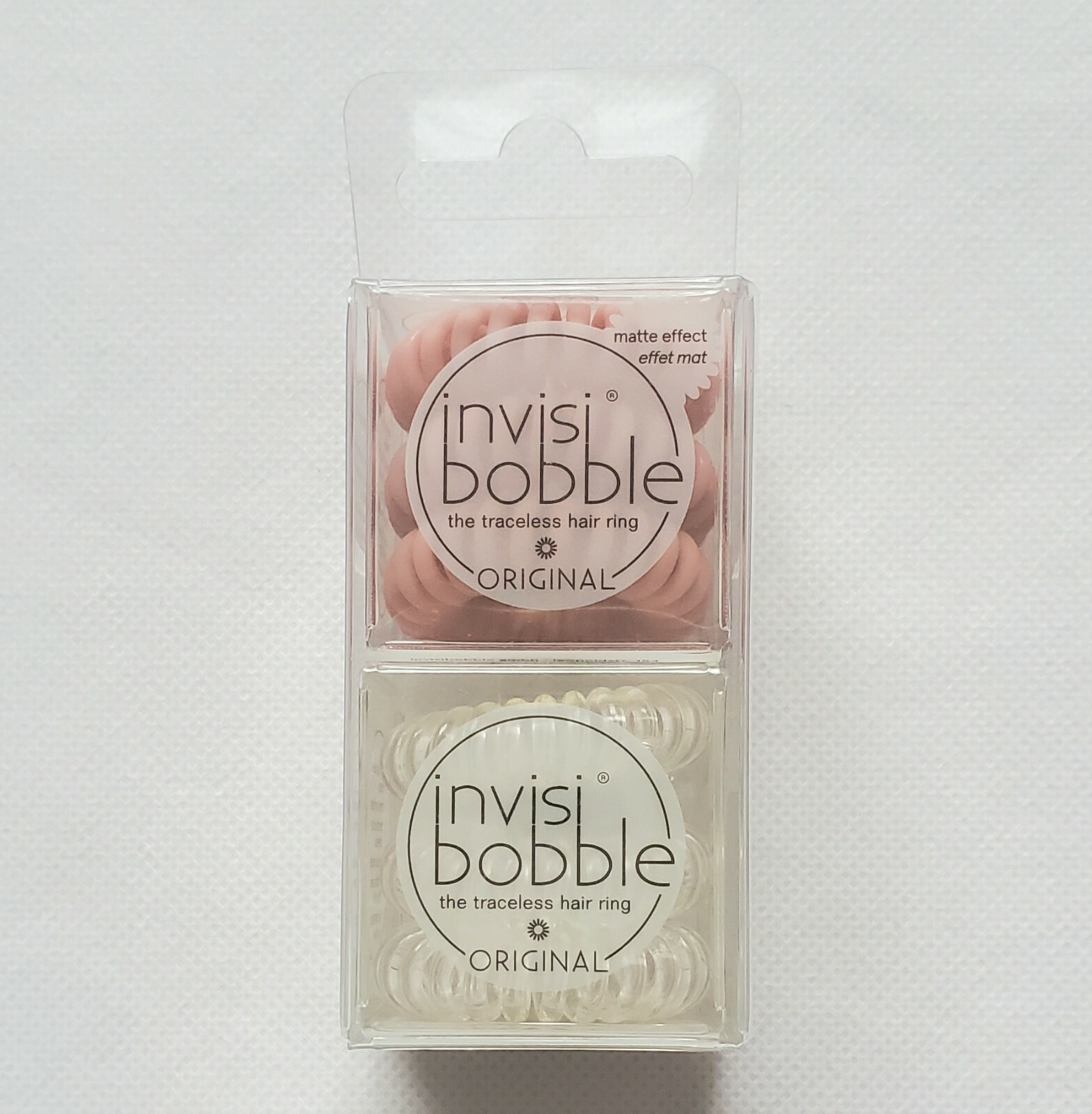 Invisi Bobble Hair Ring Traceless Duo Original 6s