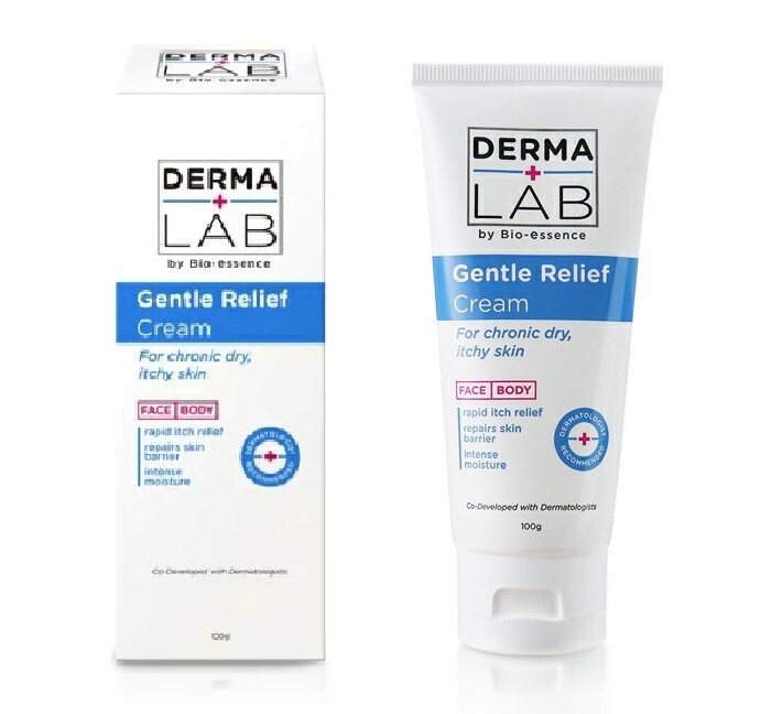 Derma Lab Gentle Relief Cream 100g For Chronic Dry, Itchy Skin