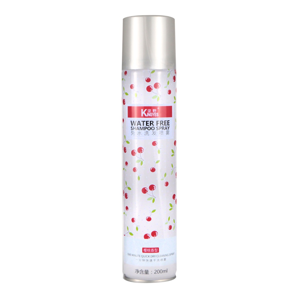Kingyes Water Free Shampoo Spray Cherry