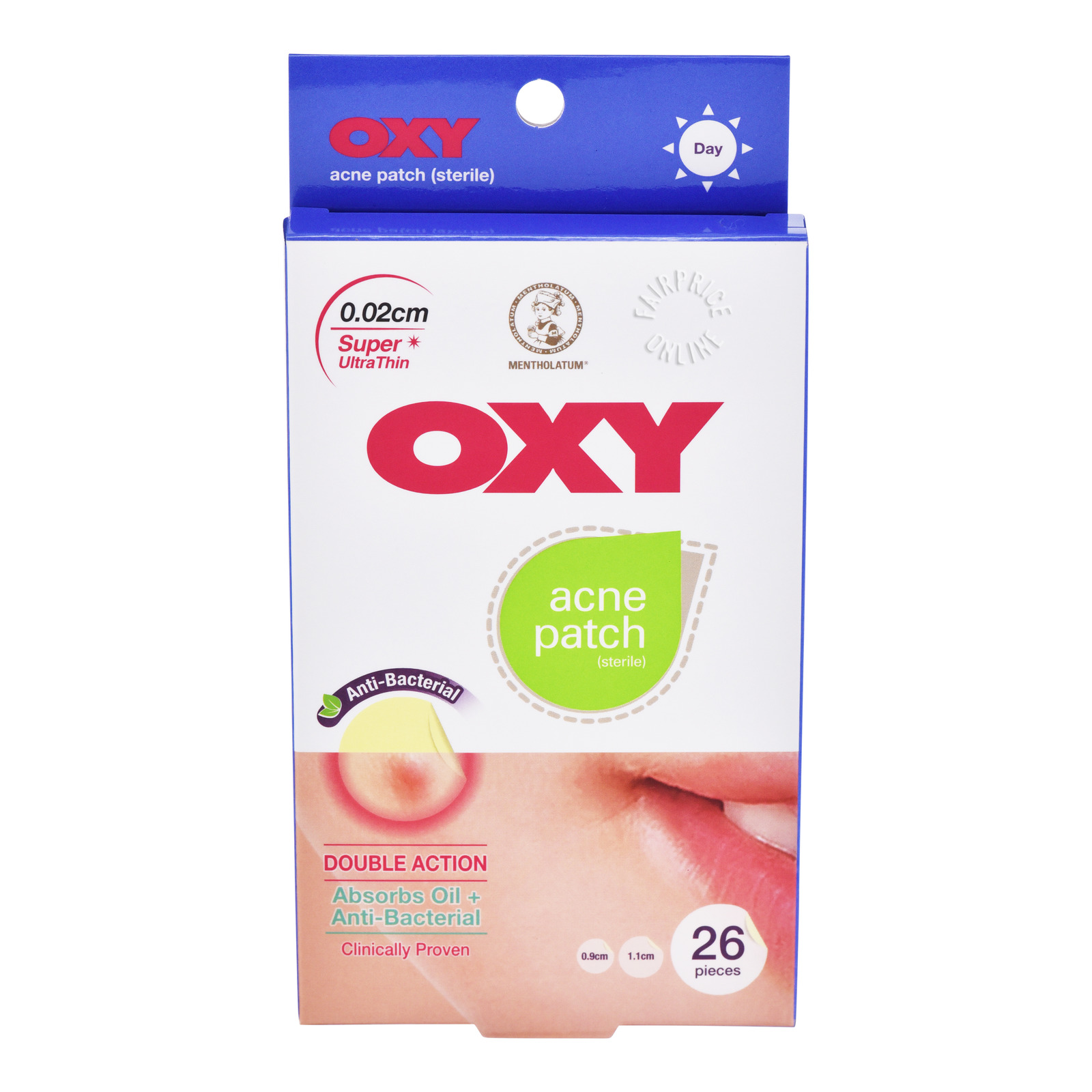 OXY Anti-Bacterial Acne Patch 0.02cm 26s Day