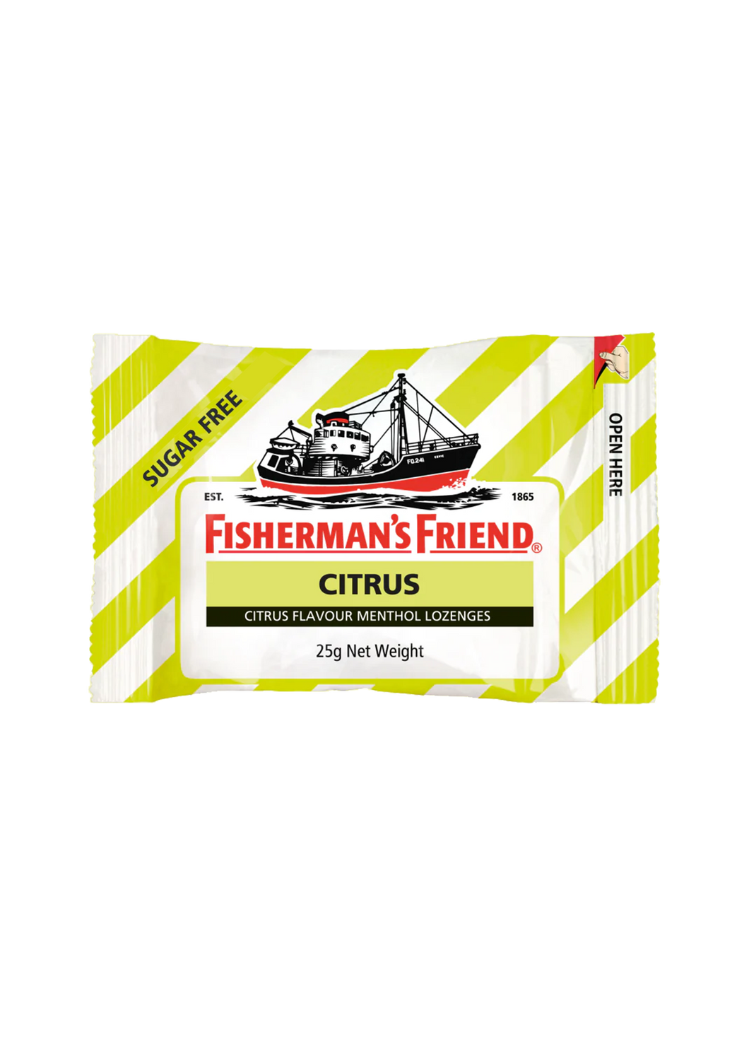 Fisherman's Friend Citrus Menthol Lozenges 25g
