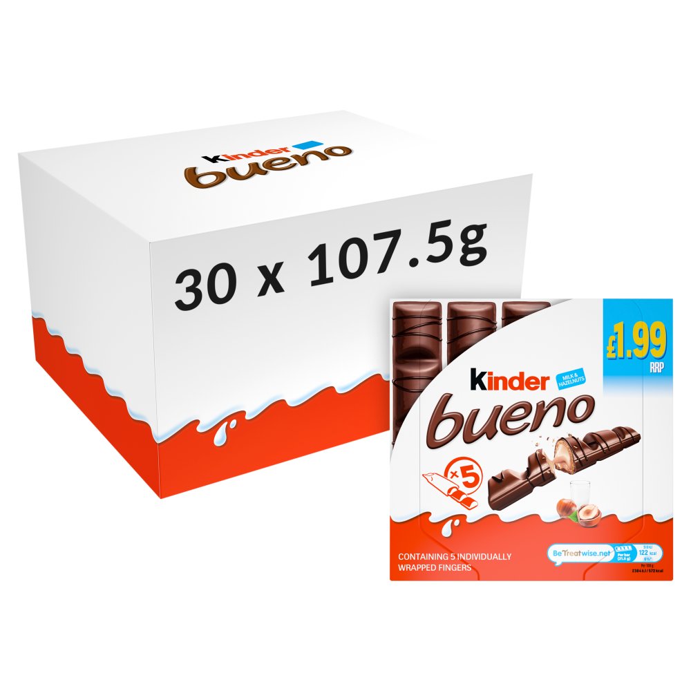 Kinder Milk & Hazelnut (5Sx1Box)