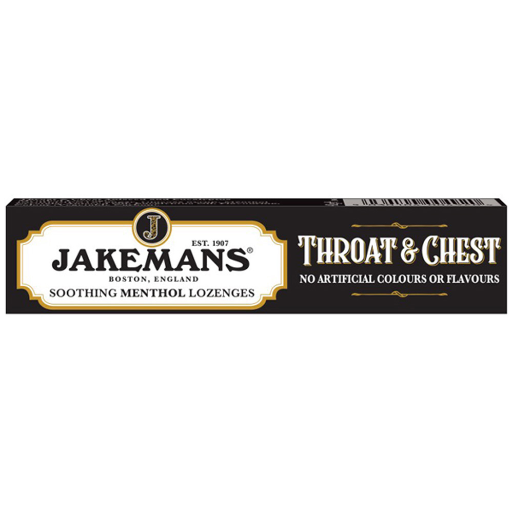 Jakemans Soothing Menthol Lozenges Throat & Chest