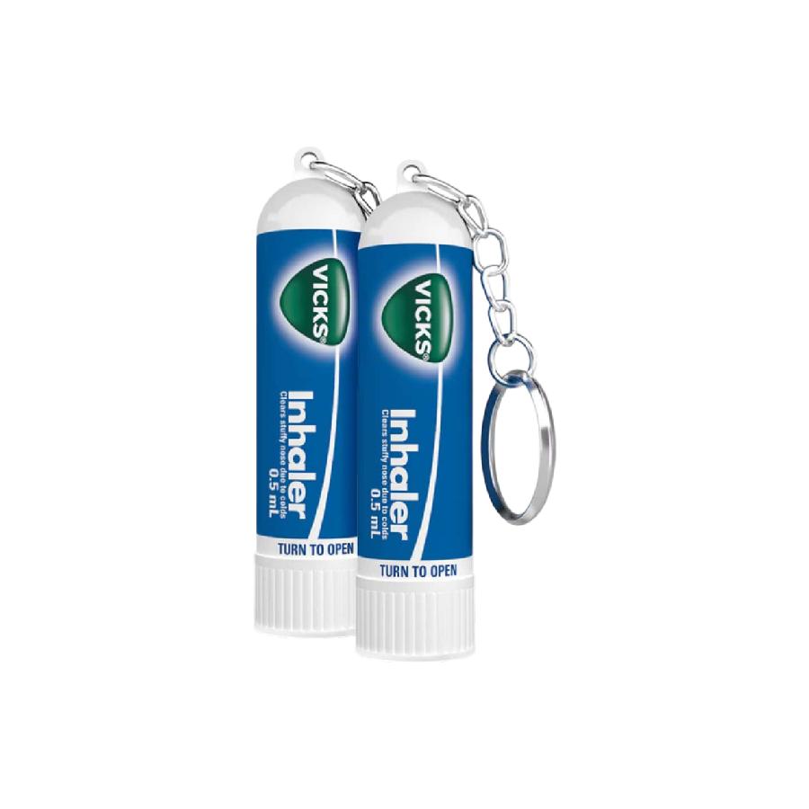 Vicks Inhaler Nasal Stick 2s With Chain