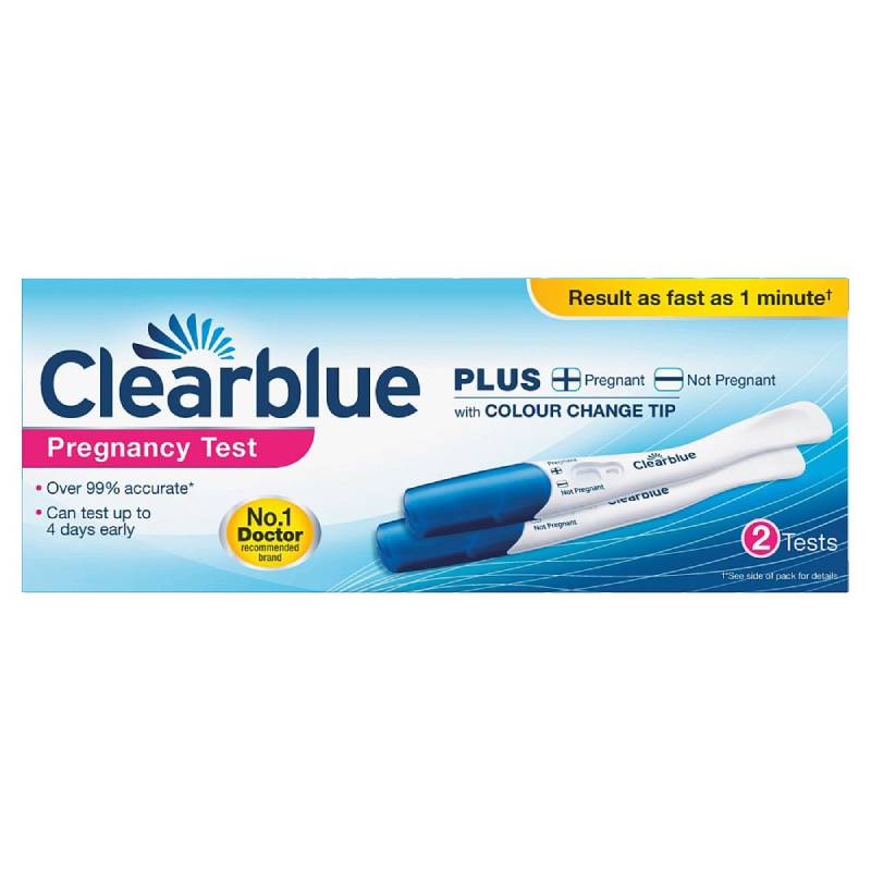 Clearblue PLUS Pregnancy Test 2s