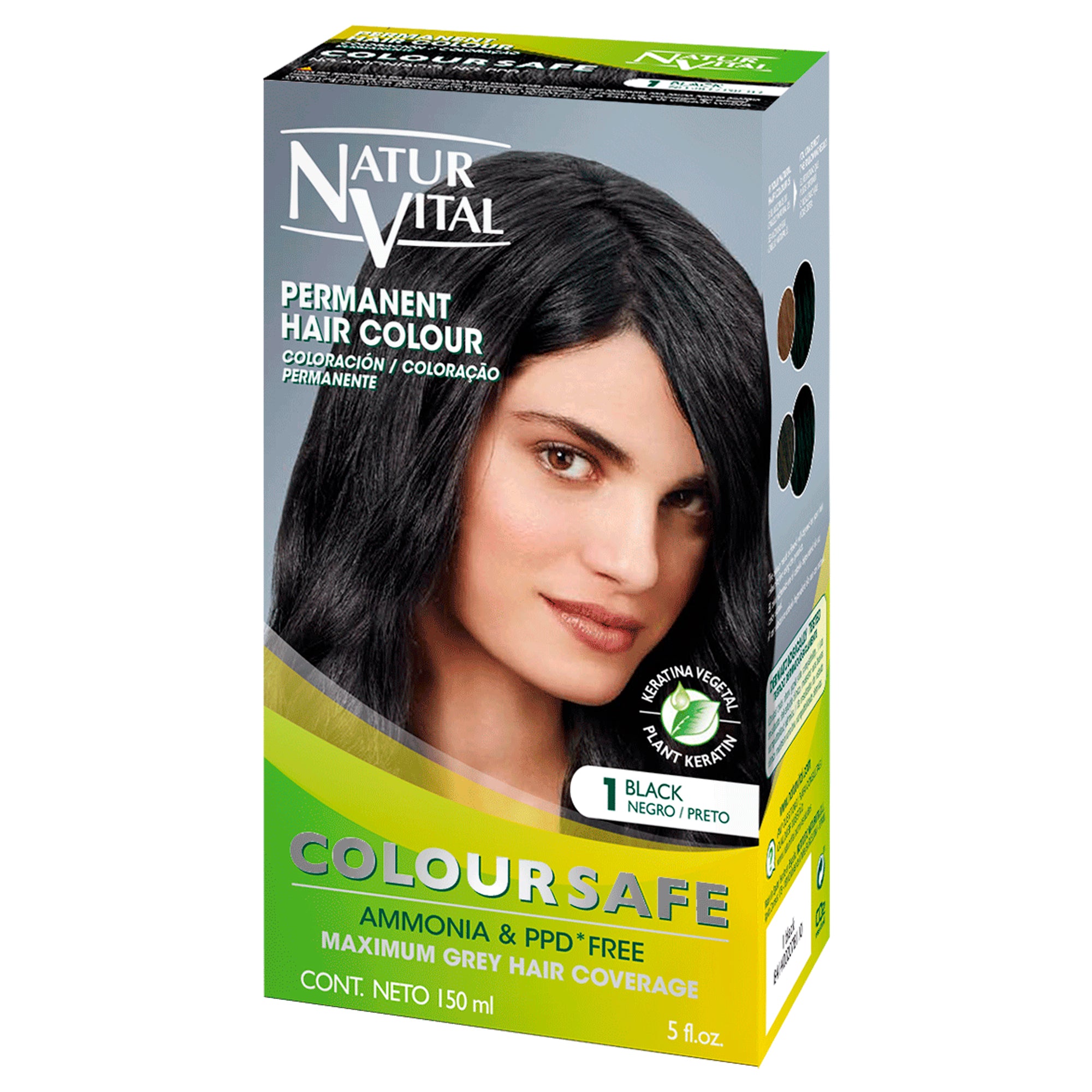 Naturvital Hair Color 1 Black