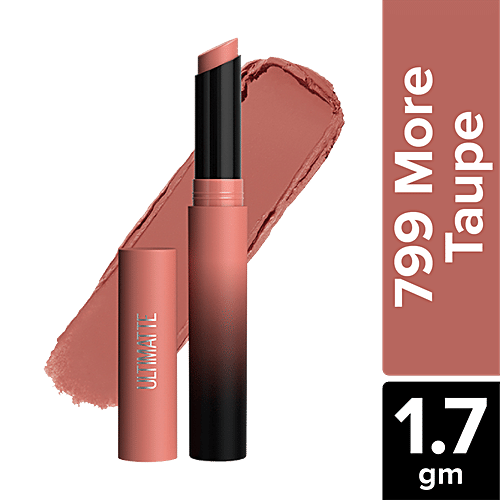 Maybelline Lipstick Ultimatte 799 More Taupe