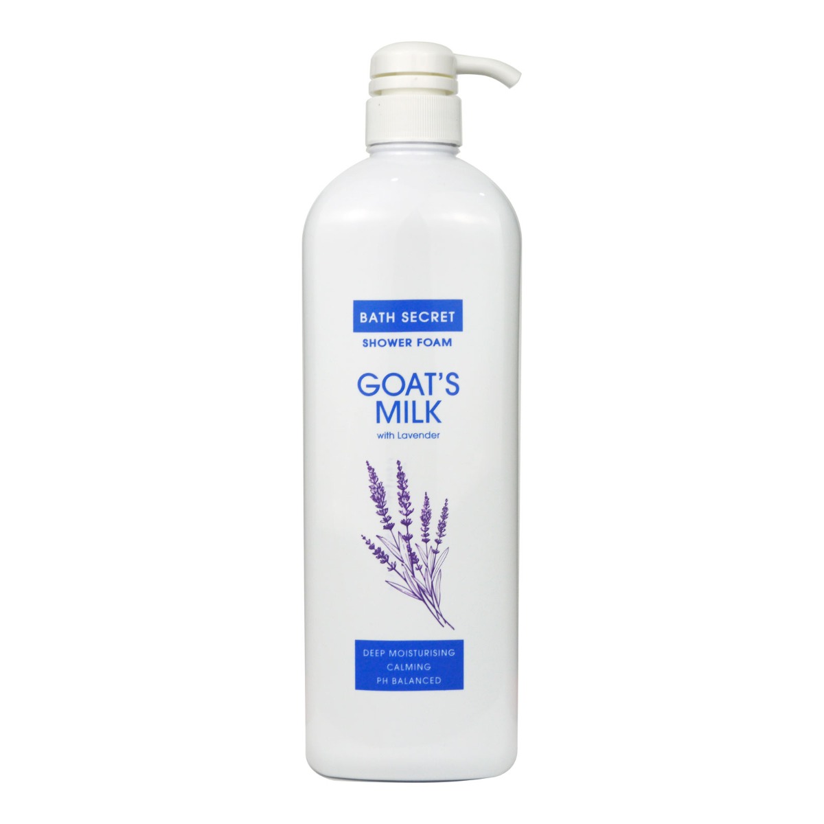 Bath Secret Shower Foam Goat's Milk with Lavender