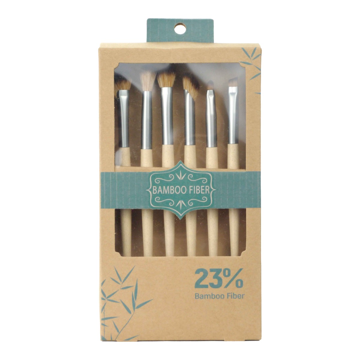 Mii Bamboo Fiber 23% 6s Eye Brush Set
