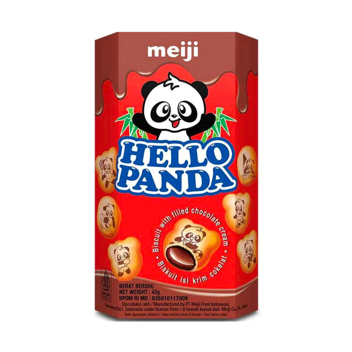 Hello Panda Chocolate Biscuit 42g