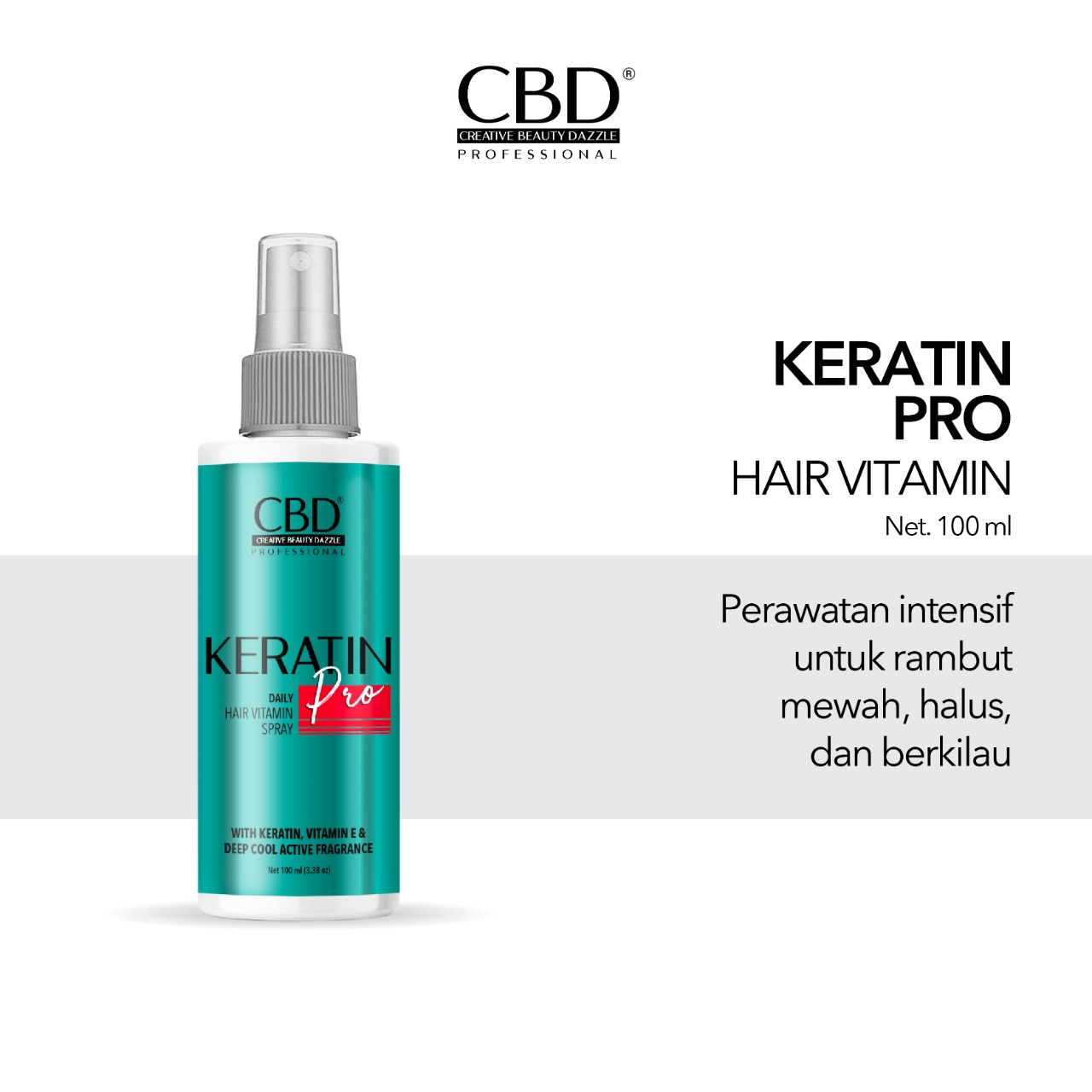 CBD Keratin Pro Hair Vitamin Spray