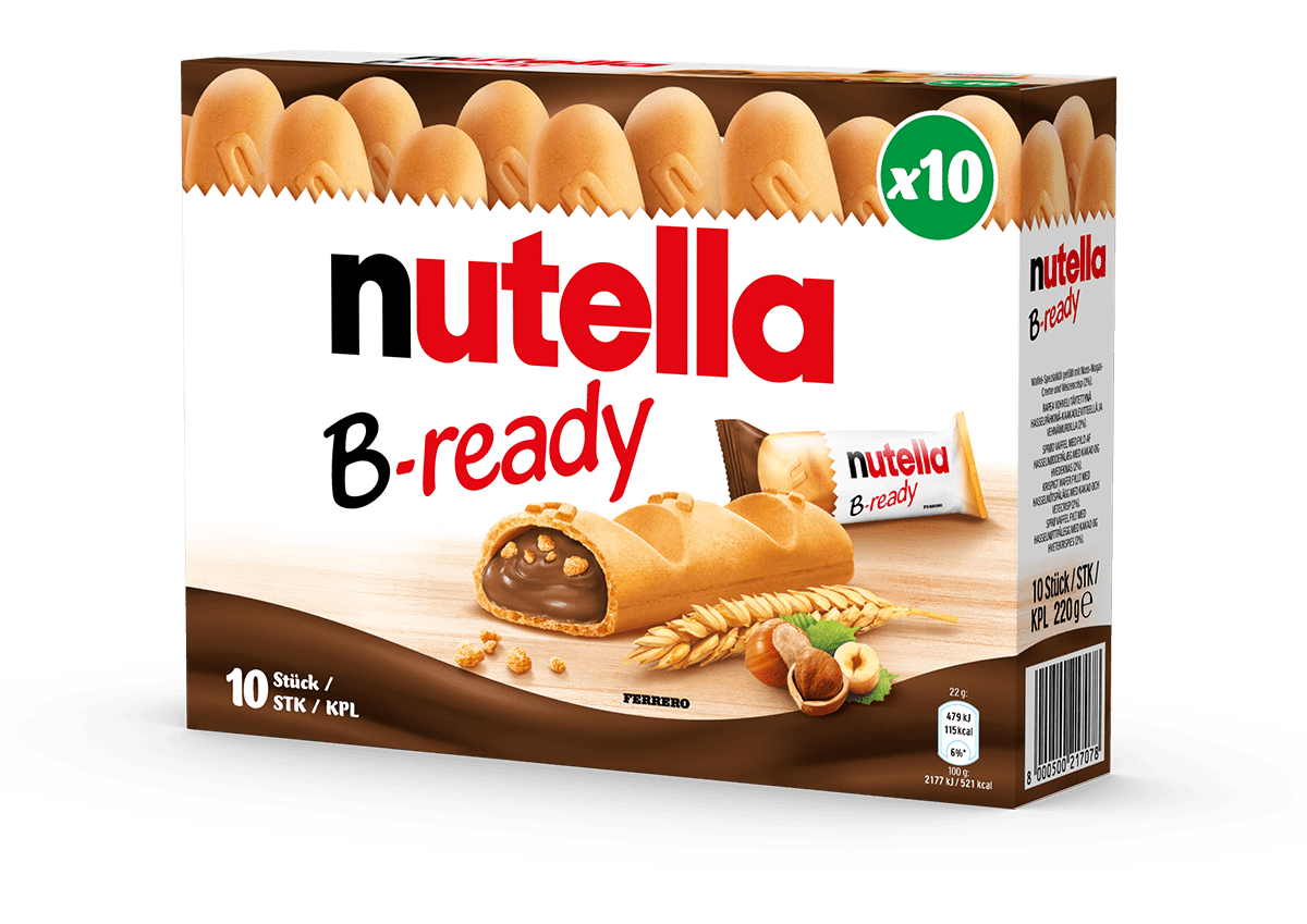 Nutella B-Ready 10Pack Box