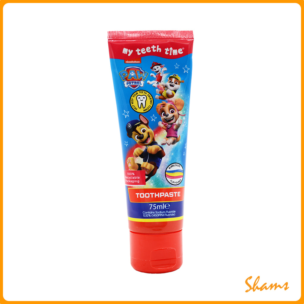 My Teeth Time Toothpaste Paw Patrol
