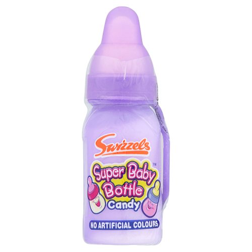 Swizzels Super Baby Bottle Candy Powder 4 Colors Assorted