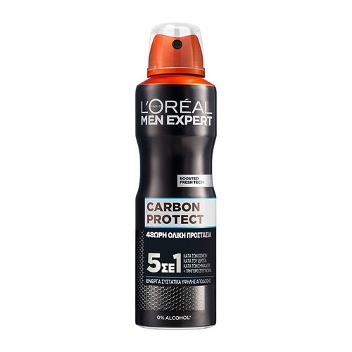 L'Oreal Men Deodorant Spray 150ml Carbon Protect
