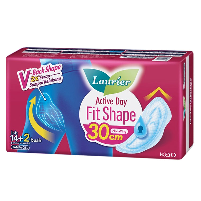 Laurier Active Day Fit Shape Non Wing 30cm 16s