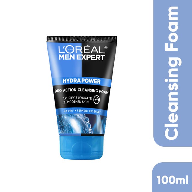 L'Oréal Men Expert Hydra Power Duo Action Cleansing Foam