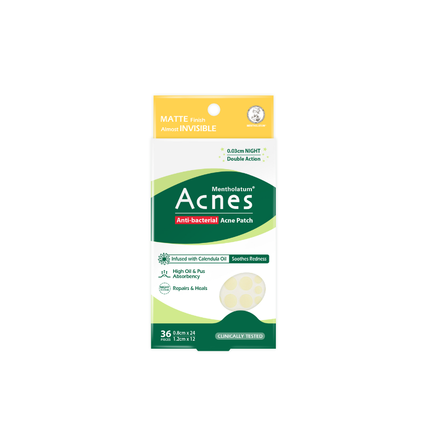 Acnes Anti-Bacterial Acne Patch 0.03cm 36s Night