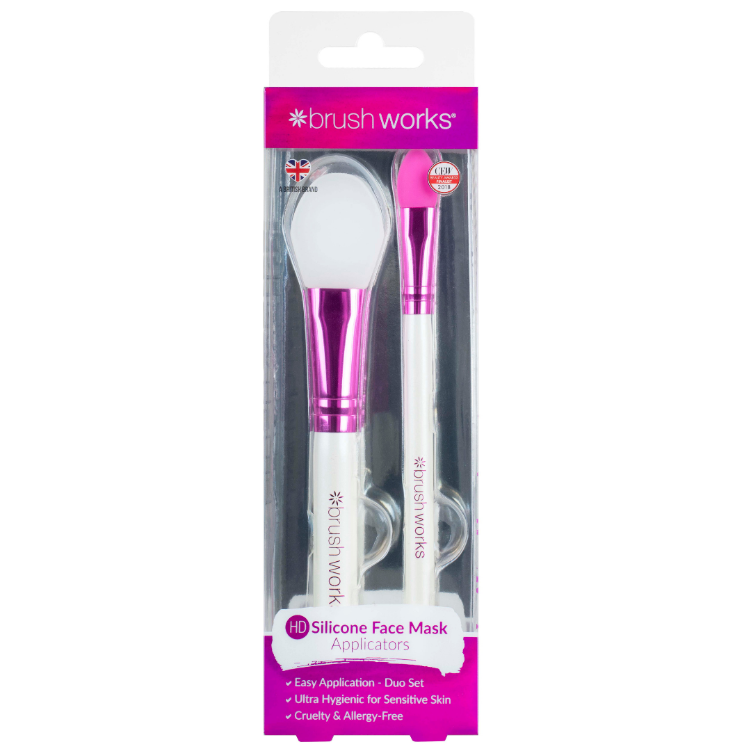Brush Works Silicone Face Mask Applicator 2s