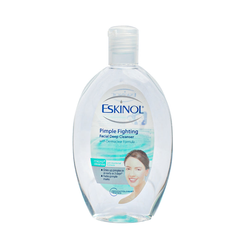 Eskinol Facial Deep Cleanser 225ml Pimple Fighting