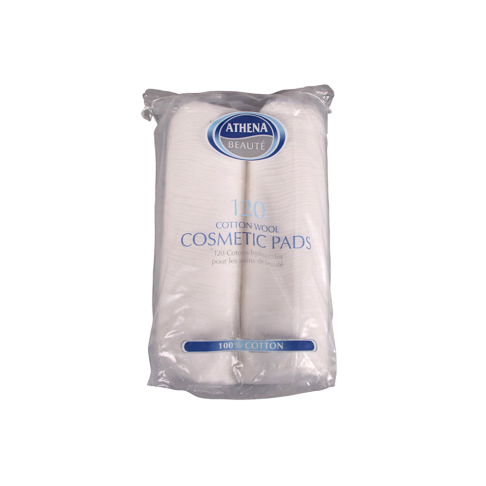 Athena Cotton Wool Cosmetic Pads 120s