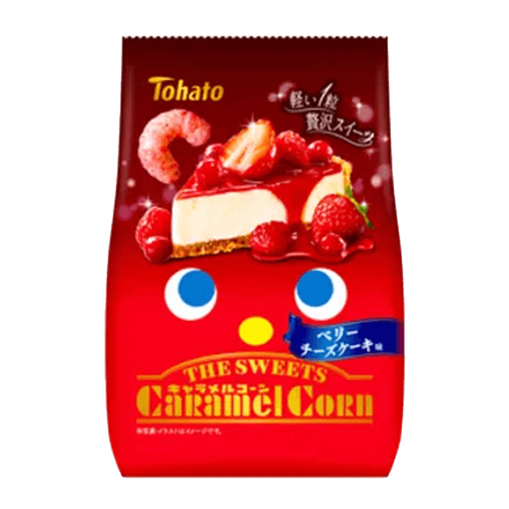 Tohato The Sweets Caramel Corn Berry Cheesecake 52g