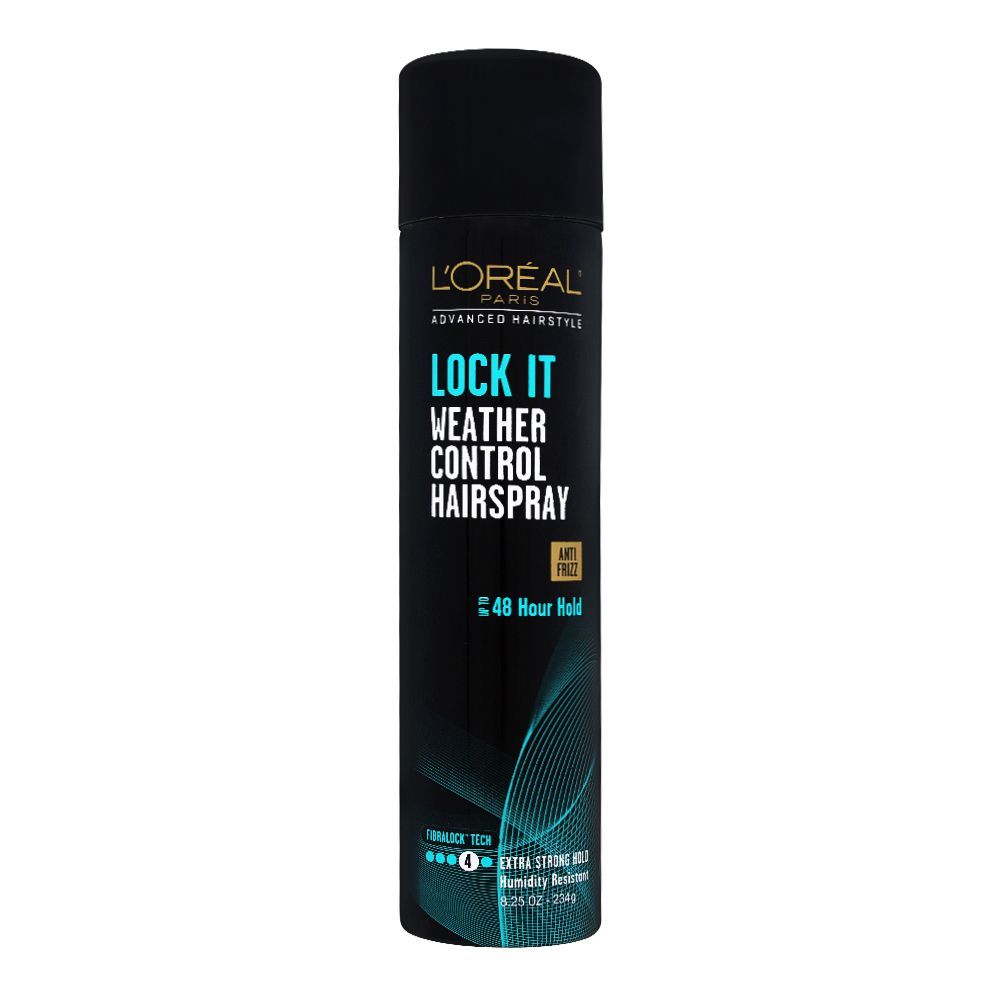 L'Oréal Paris Advanced Hairstyle Lock It Weather Control Hairspray Extra Strong Hold