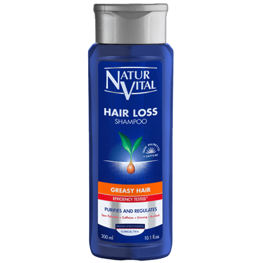 Naturvital Hair Loss Shampoo Greasy Hair