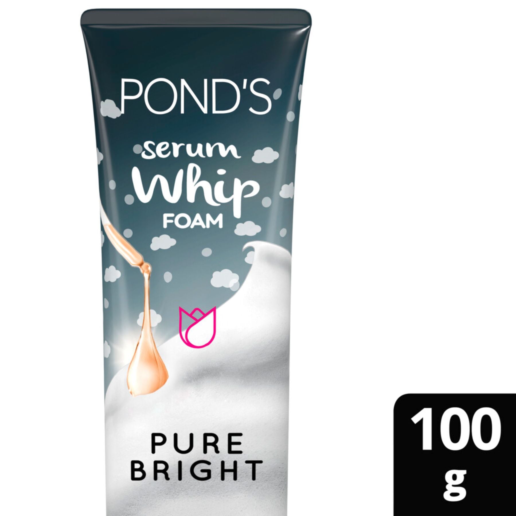Pond's Serum Whip Foam 100g Pure Bright