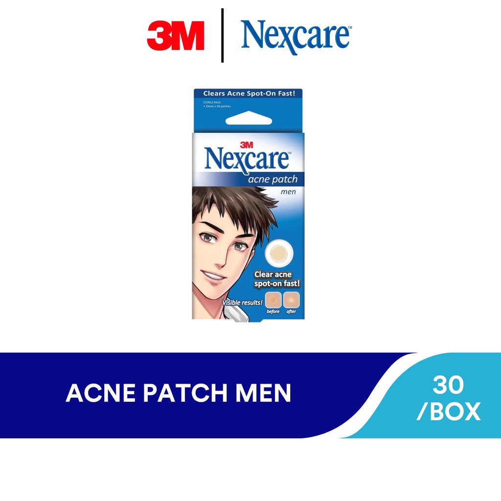 Nexcare Acne Men 30 Patches