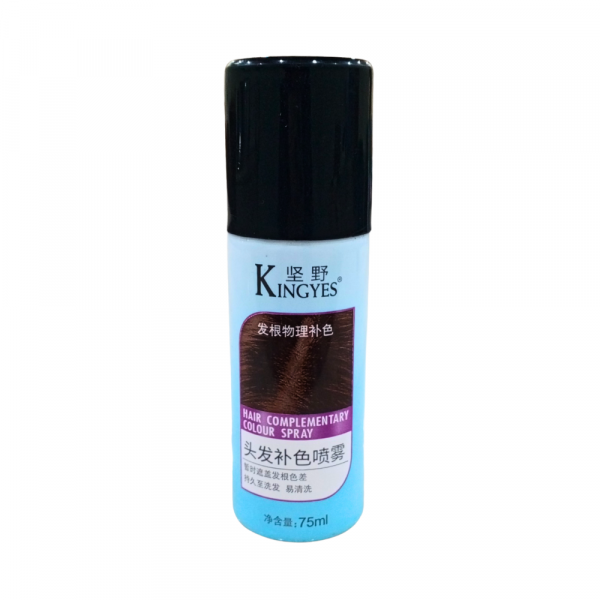 Kingyes Hair Complementary Color Spray 75ml Dark Brown