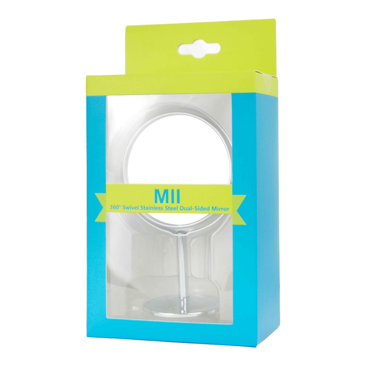 Mii MR023 360 Swivel Stainless Steel Dual-Sided Mirror 1s G