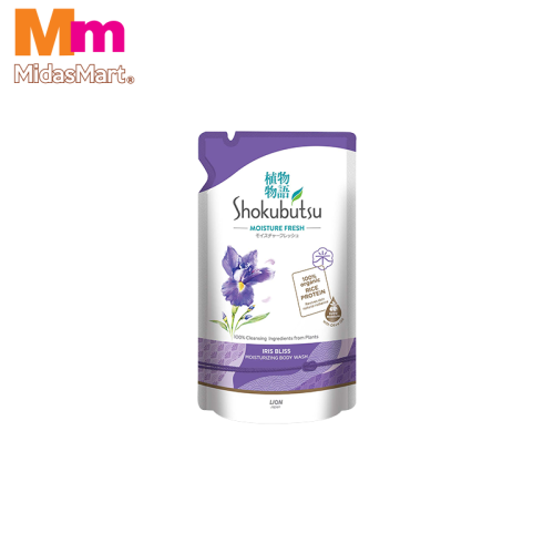 Shokubutsu Shower Foam Refill Iris Bliss