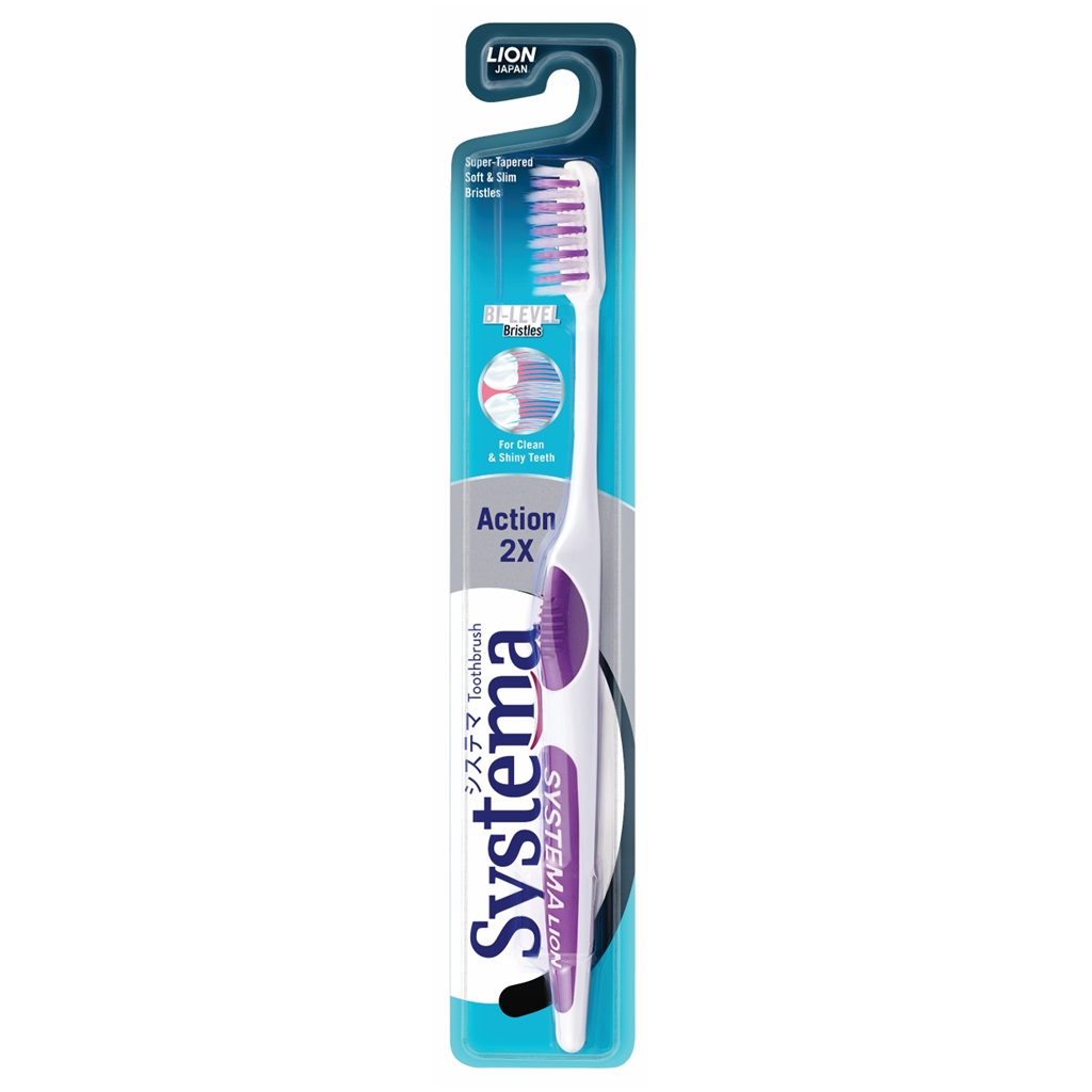 Systema Action 2X Bi-Level Soft Toothbrush 1 piece