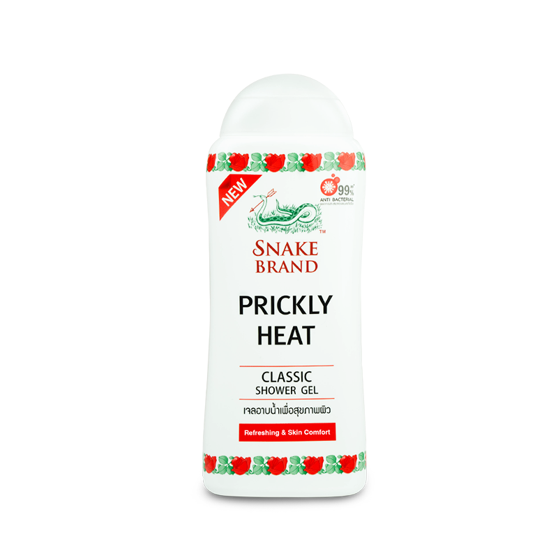 Snake Brand Prickly Heat Classic Shower Gel