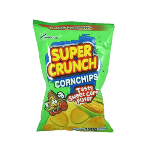 Prifood Super Crunch Cornchips Sweetcorn
