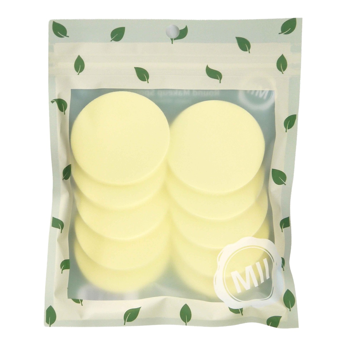 Mii Natural Blend Round Makeup Sponge Set