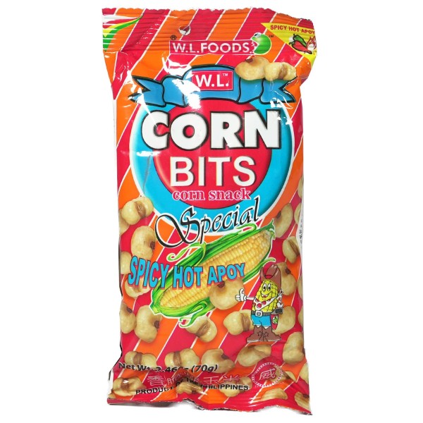 W.L. Foods Corn Bits Spicy Hot Apoy