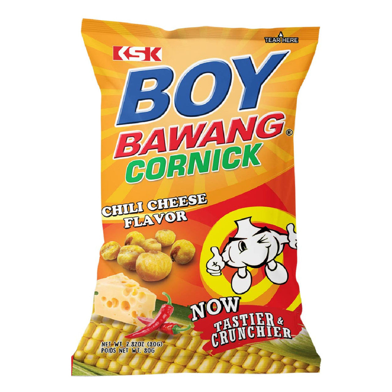 Boy Bawang Cornick Chili Cheese