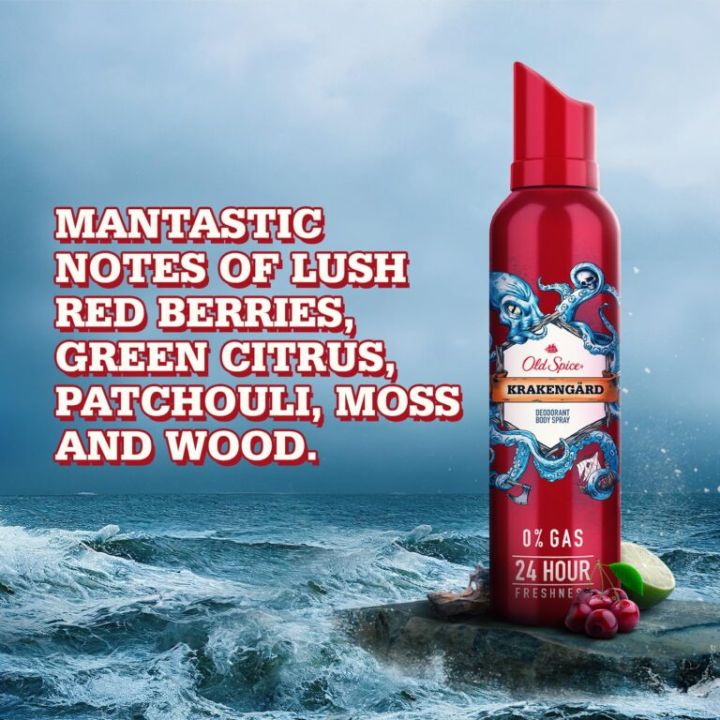 Old Spice Deodorant Spray Krakengard