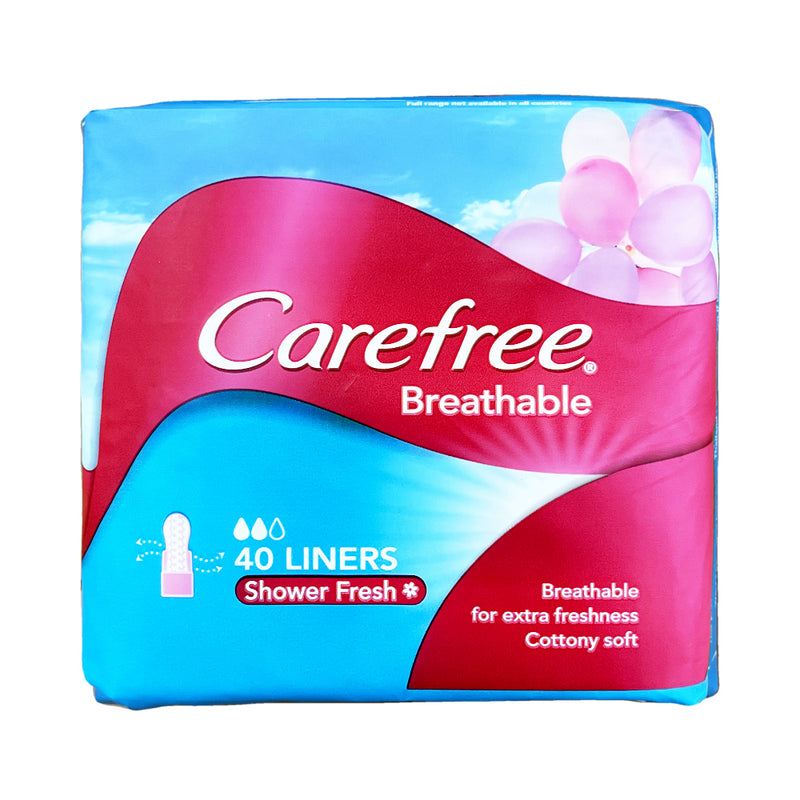 Carefree Breathable Liners Scented 40s
