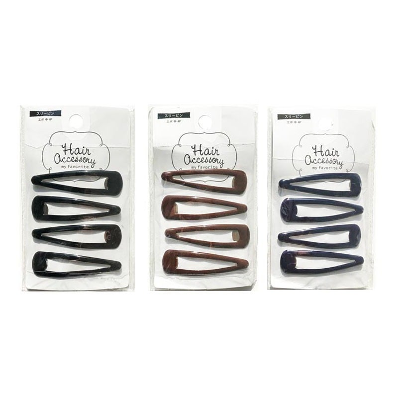 100Yen Epose Hairpin Medium 4pcs Pack